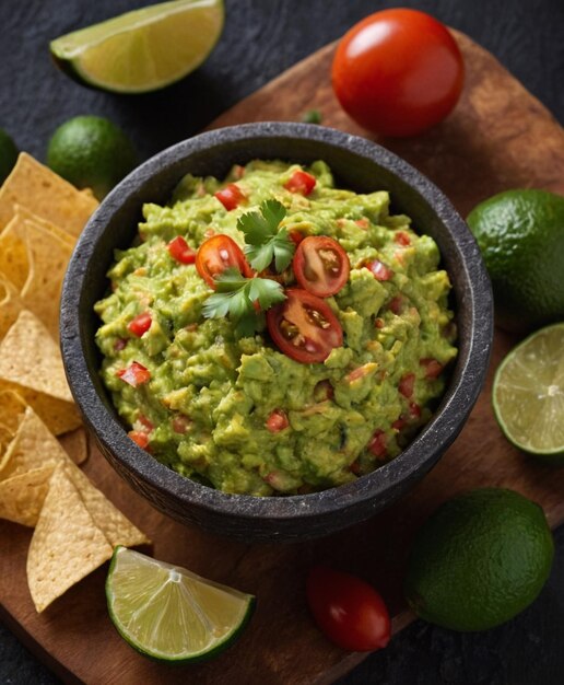 classic Mexican guacamole