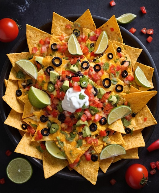 classic mexican nachos mexican chips