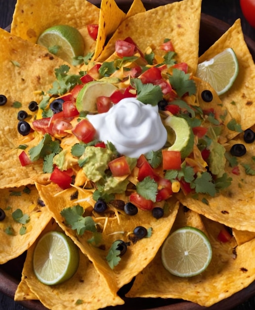 classic mexican nachos mexican chips