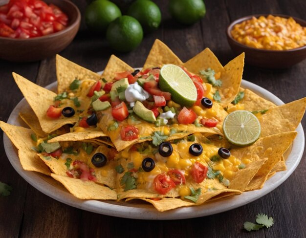 classic mexican nachos mexican chips