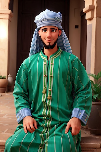 Classic Moroccan Djellaba Iconic Mens Traditional Attire