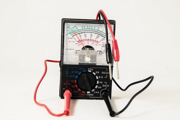 Classic New Electricity Simple Tester Tool on a White Background