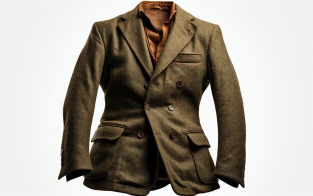 Foto classic panache timeless tweed tweed blazer chronicles su sfondo bianco o png trasparente