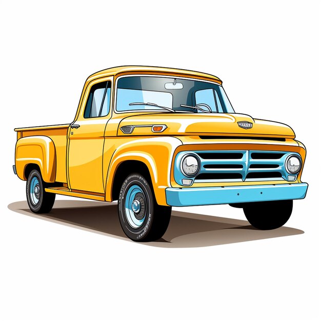 Photo classic pickup truck enduring legacy