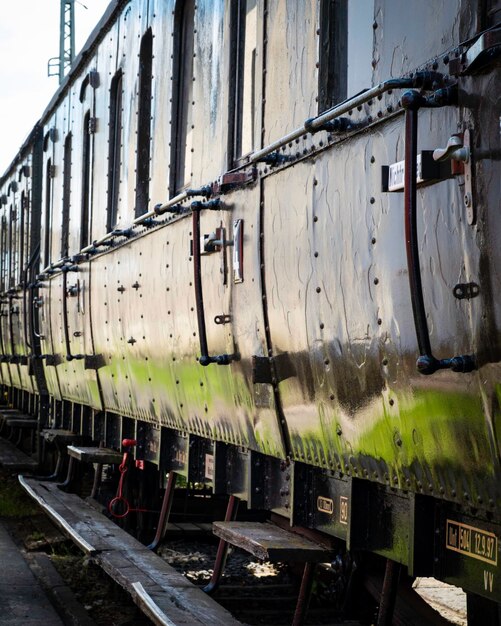 Photo classic railroad car