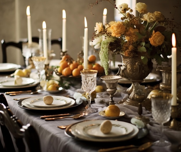 Classic and timeless Thanksgiving theme