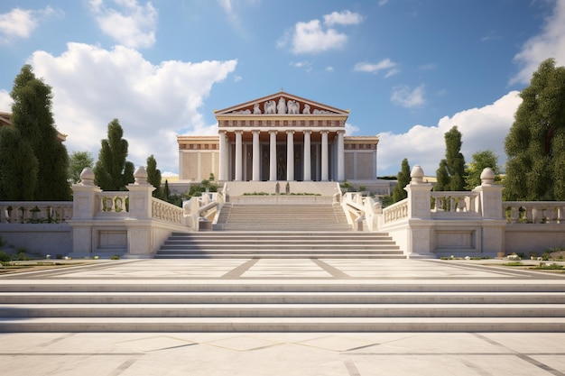 Classical architecture of Athens