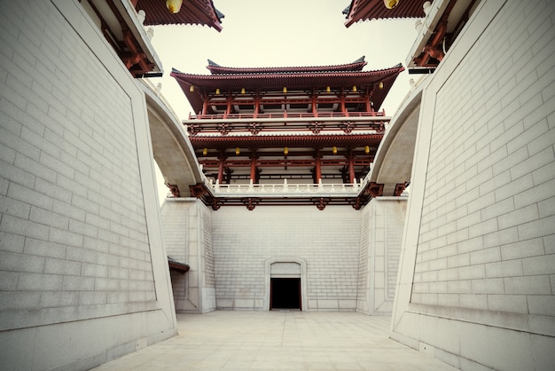 陝西省西安の古典建築