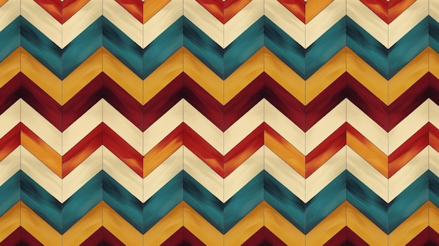 Classical Chevron Pattern Design