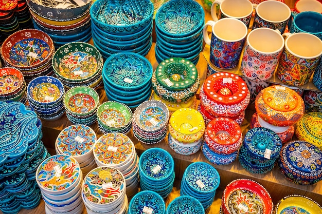 Classical turkish ceramics on the market