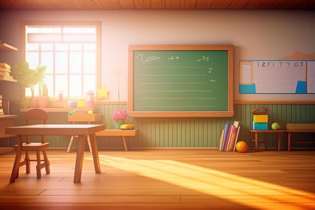 Photo classroom school architecture blackboard