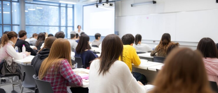 教室の学生が学ぶ教育 講義セミナー