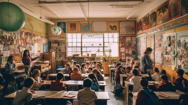 Classroom view photo