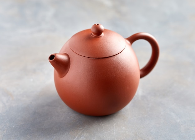 Clay chinese teapot