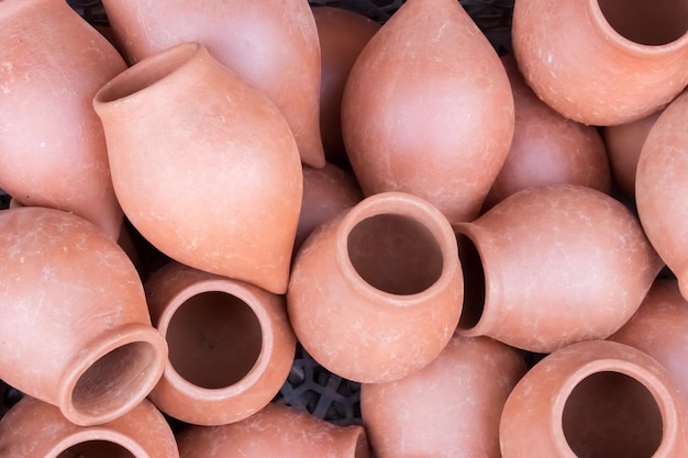 Clay pots