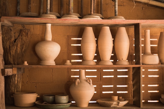 Clay pottery ceramics