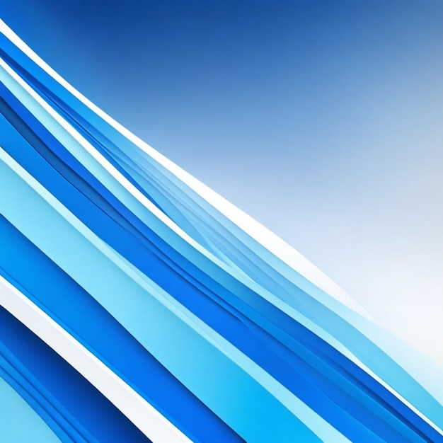 Clean Blue lines on a background abstract design