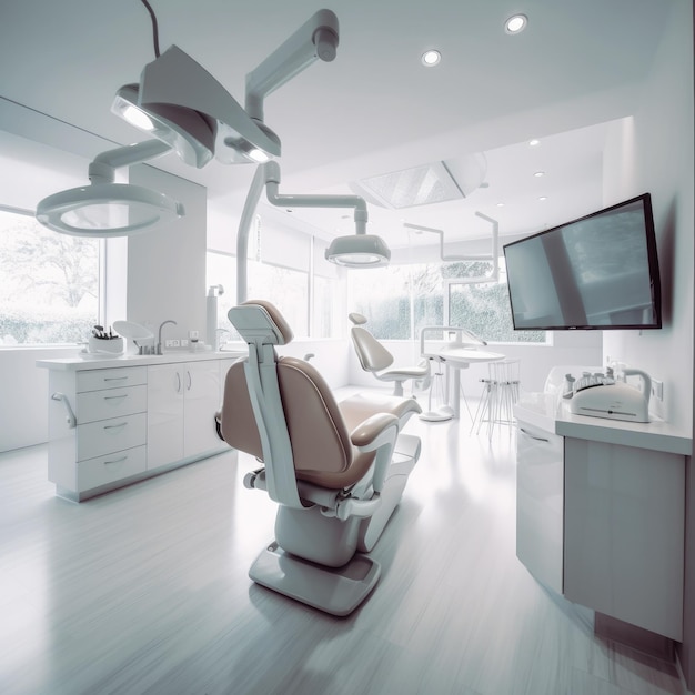 Clean dental office