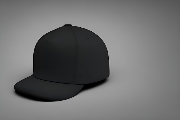 Clean Design of Isolated Baseball Cap Generative AI