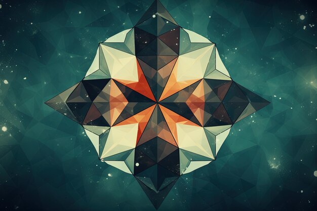 Clean design with geometric shapes highquality photo for creative projects