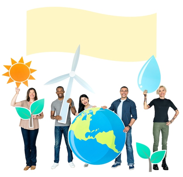 clean energy png element transparent background
