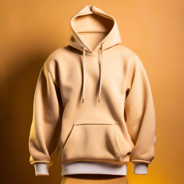 Clean hoodie mockup