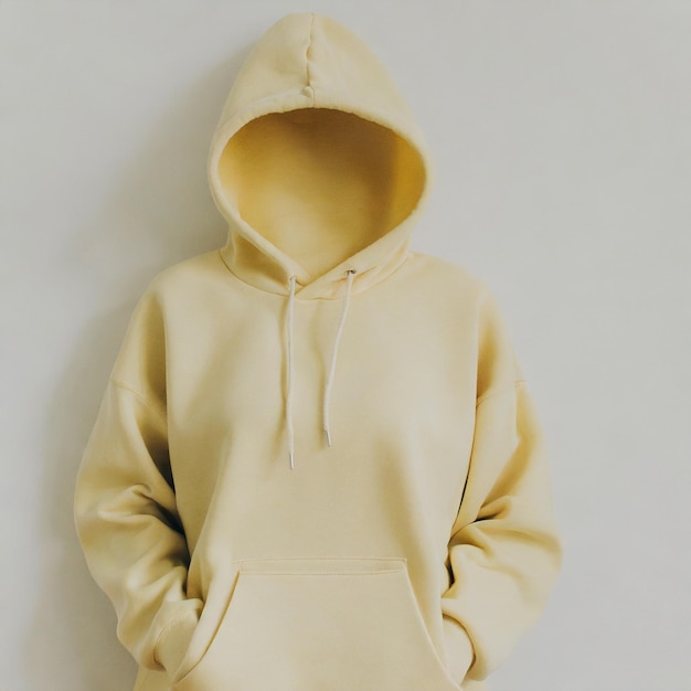 Clean hoodie mockup