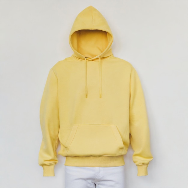 Clean hoodie mockup