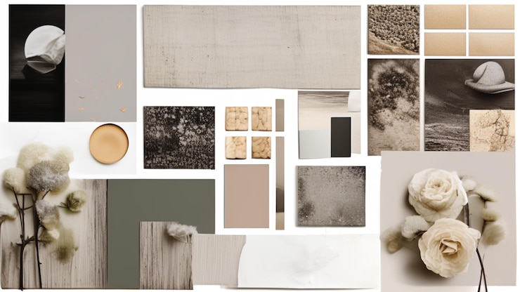 Photo clean moodboard layout