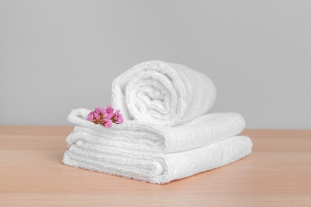 Clean soft towels