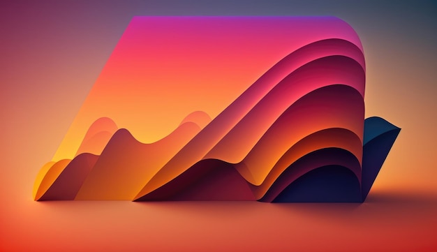 clean vivid gradient wallpaper