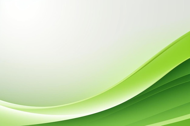 Photo clean white background with light green shapes minimalist simple geometric modern background