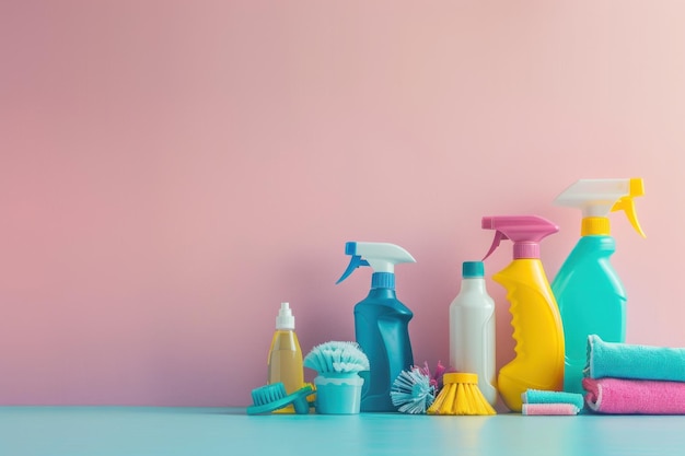 Cleaning home cleaning products and appliances for housework