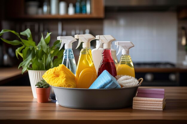 Cleaning product sets