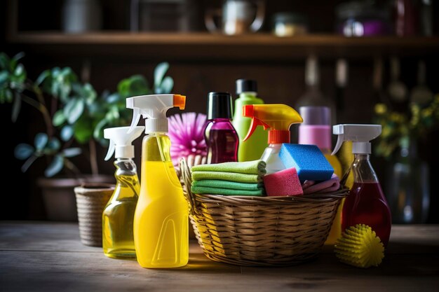 Cleaning product sets