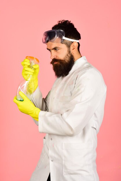 Photo cleaning products cleaning service bearded cleaner cleaning up