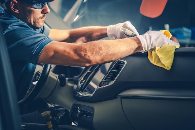 Cleaning Vehicle Interior