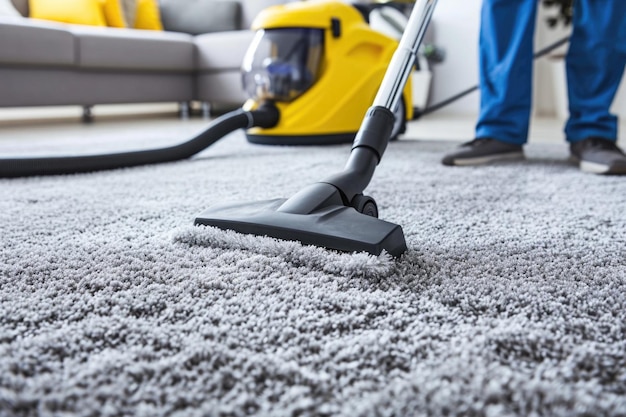 Photo cleansing carpets with a carpet cleaner personal approach