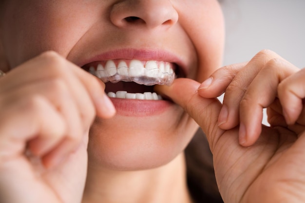 clear aligner dental night guard