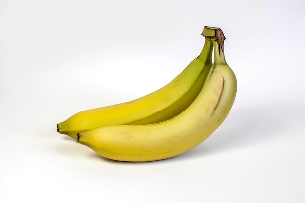 clear background banana fruit photo