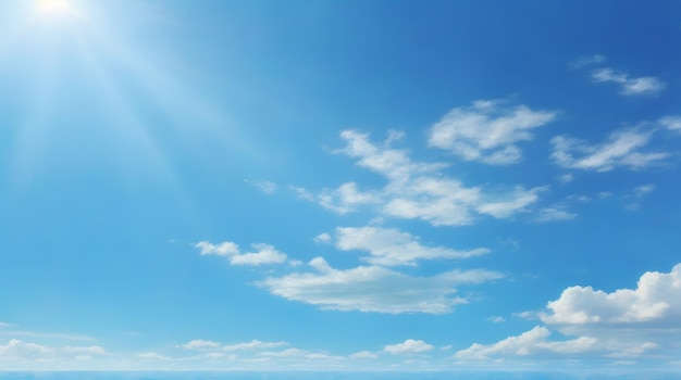 Clear Blue Sky Background Blue Sky Background Blue Sky Landscape Azure Sky Wallpaper Blue Sky Horizon AI Generative