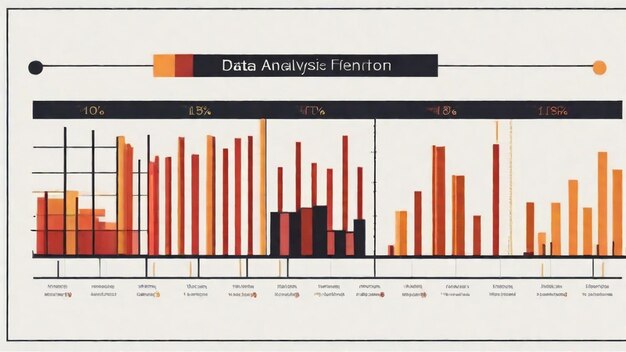 Foto grafici chiari e informativi per l'analisi dei dati