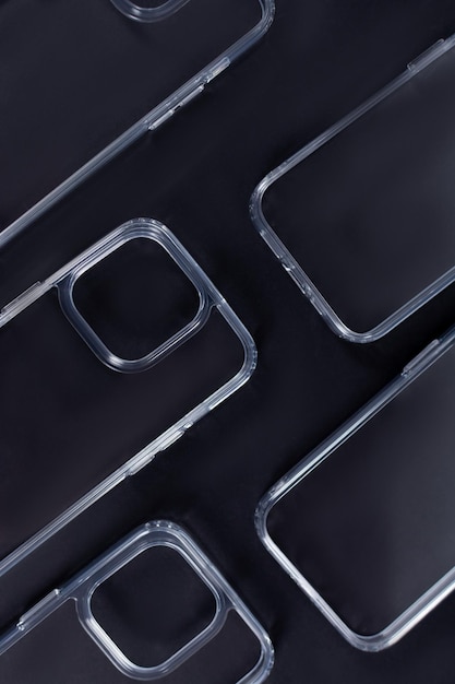 a clear plastic cases