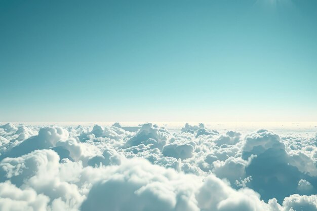 Clear sky and clouds background