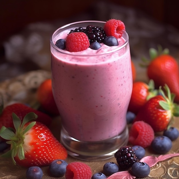 cleber_berry_smoothie_1_чашка_ягод_таких_как_клубника