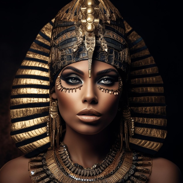 Premium AI Image | Cleopatra egyptian queen