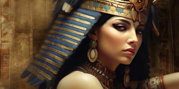 Foto cleopatra koningin van egypte