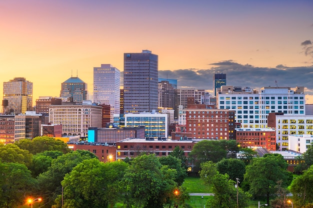 Photo cleveland ohio usa downtown cityscape