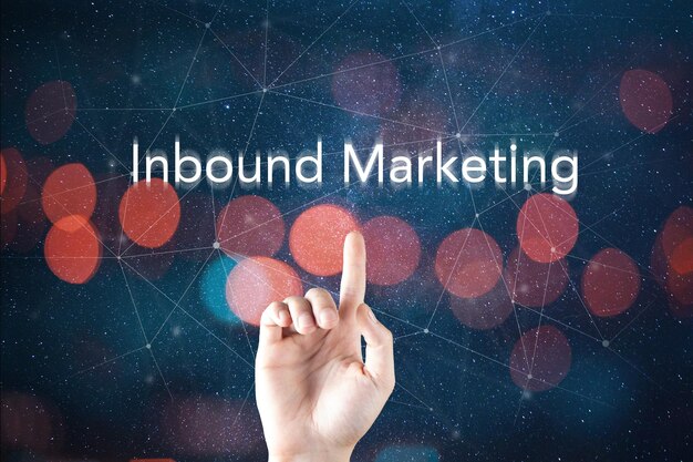 Clicks on inbound marketing