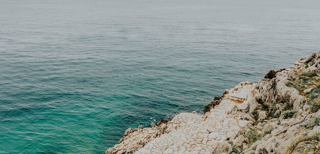 Cliff by the sea